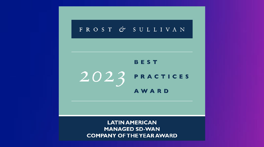 Premio Frost & Sullyvan COY SD-WAN desktop