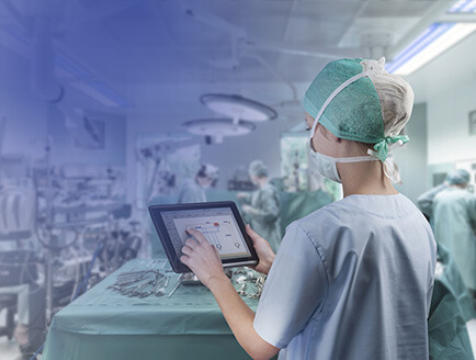 Cirion Technologies Industria Salud quirófano tablet desktop