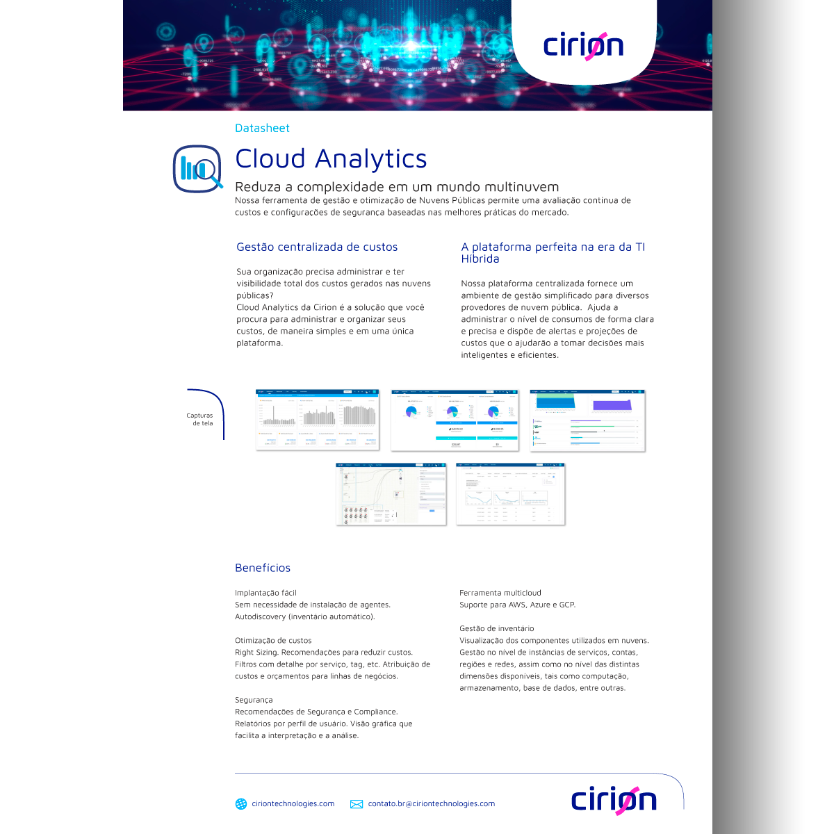 cirion technologies cloud analytics port